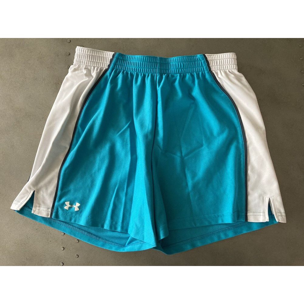 under armour Women's Blue Medium Shorts Heatgear Loose Fit